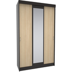 Шкаф-купе МДК СК1-З венге/дуб млечный