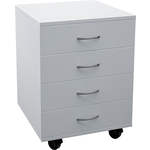 Тумба выкатная МДК ТБ4 Белый