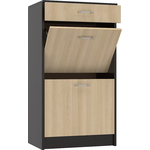 Обувница МДК ПРО венге-дуб млечный