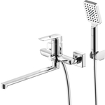 Смеситель для ванны Rossinka универсальный, хром (RS46-32)