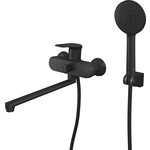 Смеситель для ванны Rush Nevis черный матовый (NE1735-51Black)