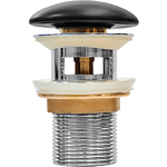 Донный клапан IDDIS Optima Home черный матовый (OPHBM0Wi88)