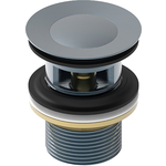 Донный клапан IDDIS Slide графит (SLIGM00i88)