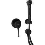 Гигиенический душ Jacob Delafon Elate с гигиенической лейкой, матовый черный (E24610-BL)