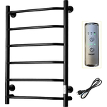 Полотенцесушитель электрический ZOX Трапеция ЛЦ 80х50 черный (4630099748192)