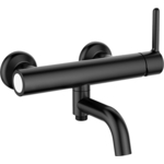 Смеситель для ванны Cezares Eco VD черный матовый (ECO-VD-NOP)