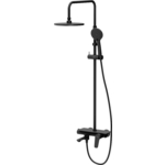 Душевая система Damixa Jupiter черная матовая (977730300)