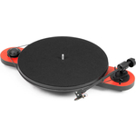Виниловый проигрыватель Pro-Ject ELEMENTAL RED/BLACK OM5e