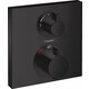 Термостат для ванны Hansgrohe Ecostat Square для механизма 1800180, матовый черный (15714670)