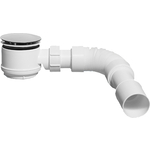 Сифон для душевого поддона McAlpine D40/50 с гофрой (MRS6C-SLF-65)