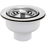 Слив для кухонной мойки McAlpine с нержавеющей решеткой D113 (MRSKW7)