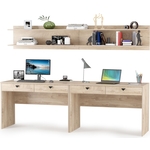 Комплект мебели Моби Бостон №02 дуб эндгрейн элегантный (1023139)