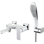 Смеситель для ванны Gappo G3248 хром белый (6959477695261)