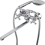 Смеситель для ванны Gappo G2242 универсальный, хром (6959477692321)