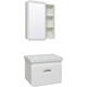 Мебель для ванной Runo Капри 60х39 белая