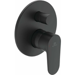 Смеситель для ванны Ideal Standard Cerafine O с механизмом, черный шелк (A7193XG)