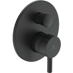 Смеситель для ванны Ideal Standard Ceraline для механизма A1000NU, черный шелк (A7389XG)