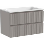 Тумба с раковиной Sancos Snob T 80х45 Doha Soft (SNT80SM, CN7012)