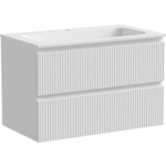 Тумба с раковиной Sancos Snob T 80х45 Bianco (SNT80W, CN7012)