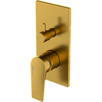 Смеситель для ванны Wasserkraft Aisch матовое золото (5571)