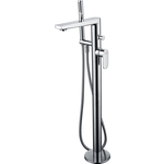 Смеситель для ванны Wasserkraft Dinkel напольный, хром (5821)