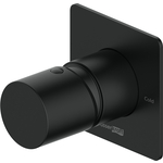 Смеситель для душа Wasserkraft Elbe черный soft-touch (7452)