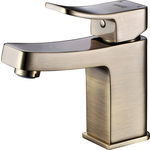 Смеситель для раковины Wasserkraft Exter светлая бронза (1603)