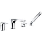 Смеситель на борт ванны Wasserkraft Salm на 4 отверстия, хром (2755)