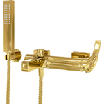 Смеситель для ванны Wasserkraft Sauer глянцевое золото (7101)
