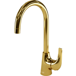 Смеситель для кухни Wasserkraft Sauer глянцевое золото (7107)