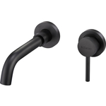 Смеситель для раковины Milacio Ultra с механизмом, черный матовый (MCU.552.MB)