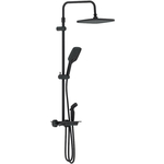Душевая система Damixa Gala с термостатом и гигиенической лейкой, черный (953770300)