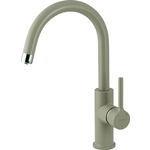 Смеситель для кухни Lemark Comfort с подключением к фильтру, грей (LM3073PGR)