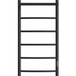 Полотенцесушитель электрический Point Афина П5 400x800 с полкой, правый, черный (PN04848PB)