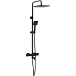 Душевая система Gappo G2491-6 с термостатом, черная (6959477697821)