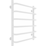 Полотенцесушитель водяной Laris Стандарт П6 500х600 белый муар (73208014БМ)