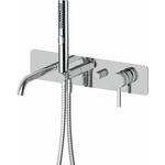 Смеситель для ванны Allen Brau Priority с механизмом, хром (5.31A05-00)