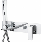 Смеситель для ванны Allen Brau Infinity с механизмом, хром (5.21007-00)