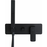 Смеситель для душа Allen Brau Infinity с механизмом, черный матовый (5.21011-31)