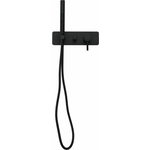 Смеситель для душа Allen Brau Priority с механизмом, черный матовый (5.31009-31)