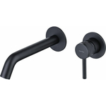 Смеситель для раковины Allen Brau Priority с механизмом, черный матовый (5.31030-31)