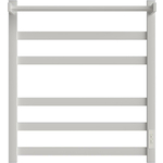 Полотенцесушитель электрический Point Меркурий П5 500x600 с полкой, диммер справа, белый (PN83856PW)