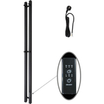 Полотенцесушитель электрический Маргроид Inaro 9x120 правый, черный матовый (Inaro-1206-1081-9005R)