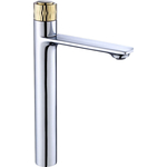 Смеситель для раковины Savol хром/золото (S-601810GAB)