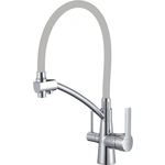 Смеситель для кухни Savol с подключением фильтра, хром/серый (S-L1805-04)