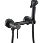 Смеситель для душа Savol с гигиенической лейкой, черный (S-FXQ004H)