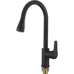 Смеситель для кухни Savol черный (S-002801H)