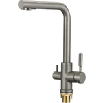 Смеситель для кухни Savol с подключением фильтра, серый (S-L1801Q)