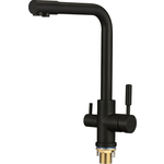 Смеситель для кухни Savol с подключением фильтра, черный (S-L1801H-1)