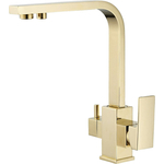 Смеситель для кухни Savol с подключением фильтра, золото (S-L1807B)